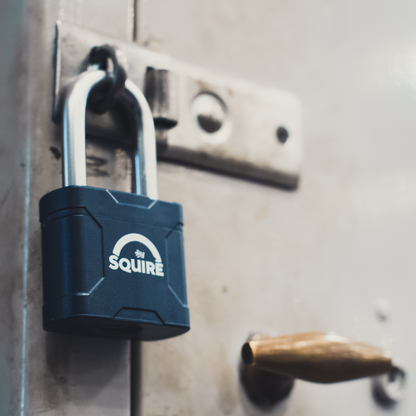 SQUIRE Stronglock Plus Laminated Padlock In Protective Casing Long Shackle