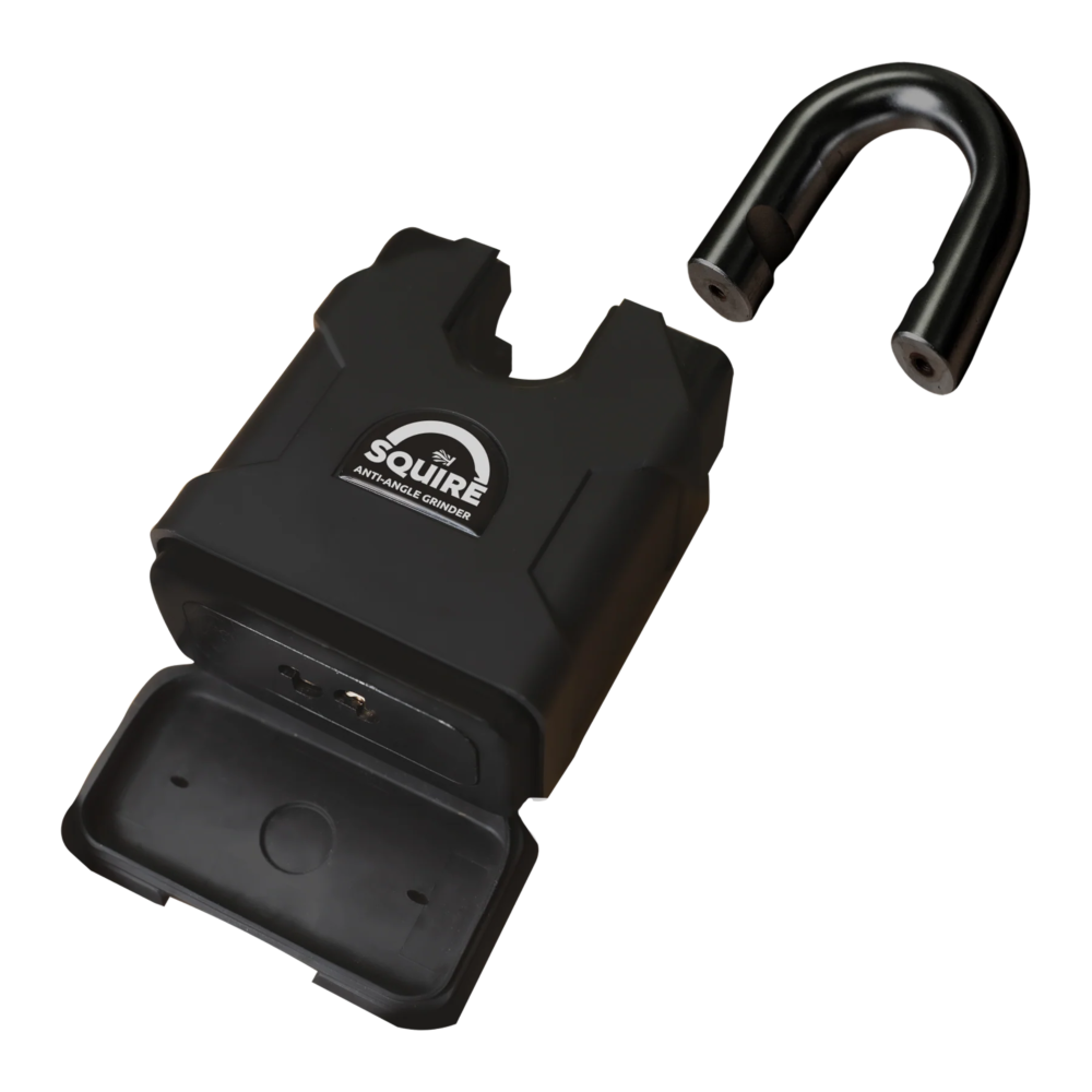 SQUIRE SS100CS LEV 5 Stronghold Closed Shackle Dual Cylinder Padlock LPCB SR5 & CEN 6