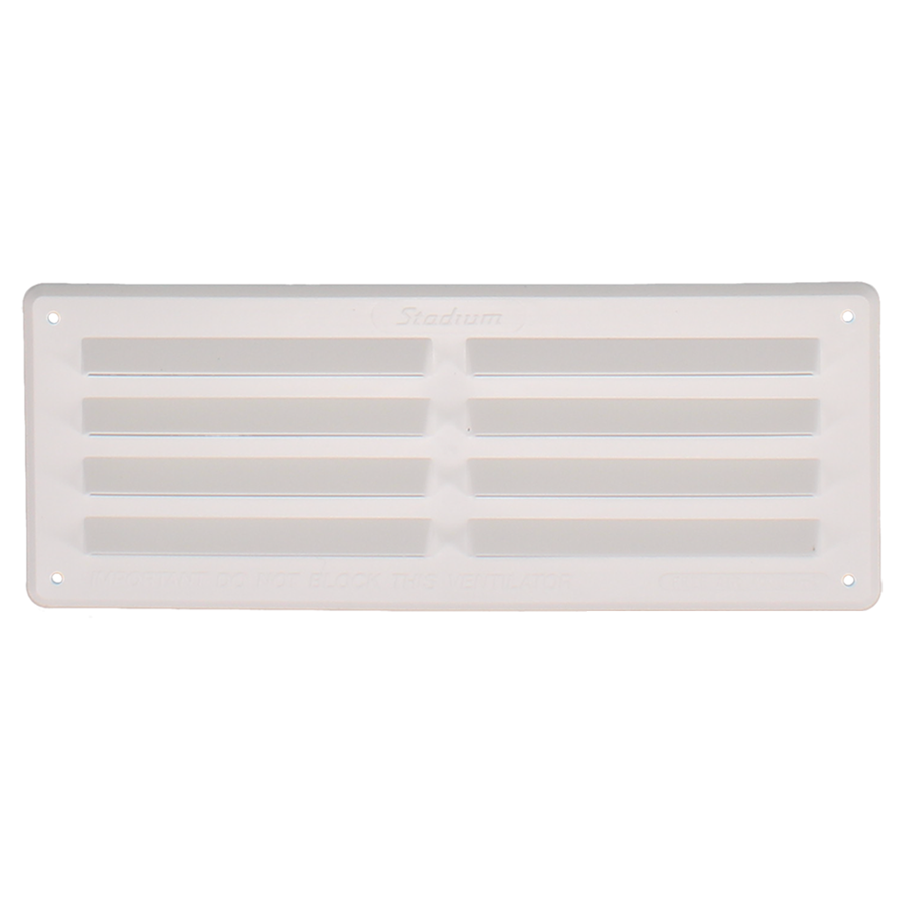 STADIUM Plastic Louvre Ventilator With Flyscreen
