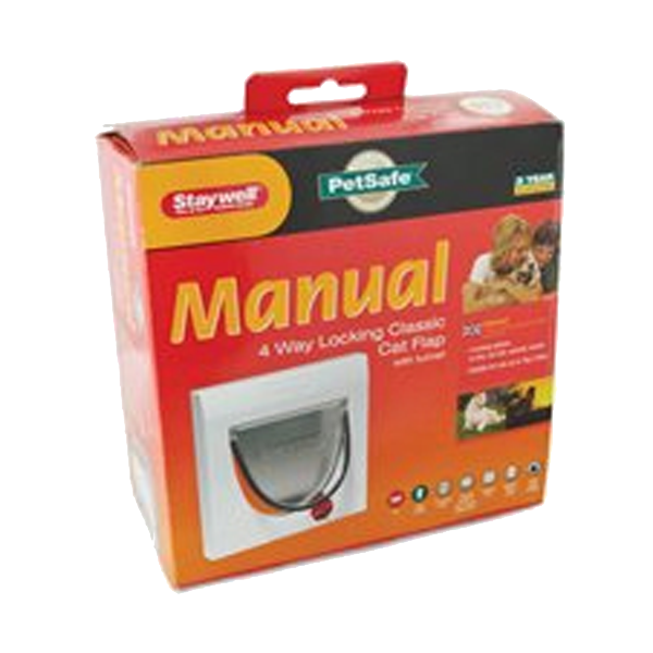 STAYWELL Pet Door 4 Way Lock 900 Series Cat Flap