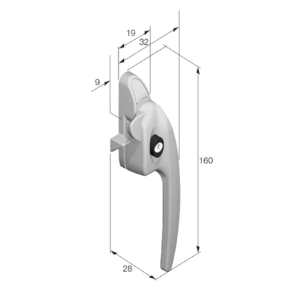 TITON Select Cockspur Handle