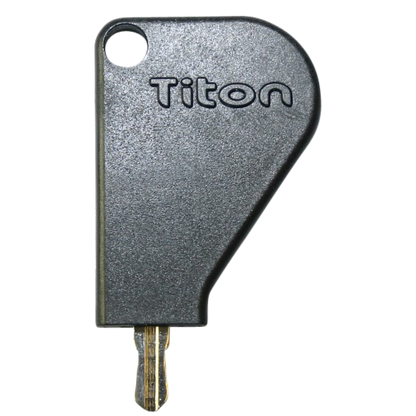 TITON Key To Suit Titon Select Standard Espag Handles With Black Plastic Head