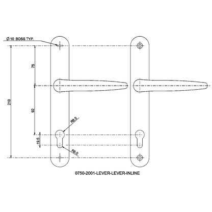 TROJAN Sparta Composite Lever Inline