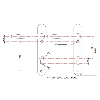 TROJAN Sparta Composite Lever Inline