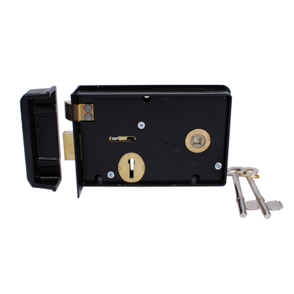UNION 1439 3 Lever Double Handed Rimlock