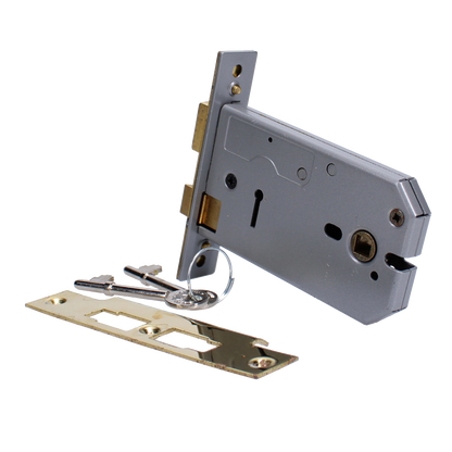 UNION 2077 Horizontal 3 Lever Sashlock