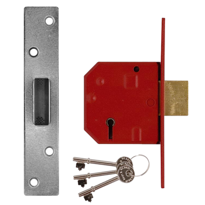 UNION 2134E BS 5 Lever Deadlock