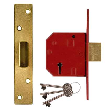 UNION 2134E BS 5 Lever Deadlock