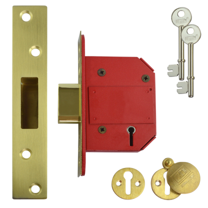 UNION J2100S StrongBOLT BS 5 Lever Deadlock