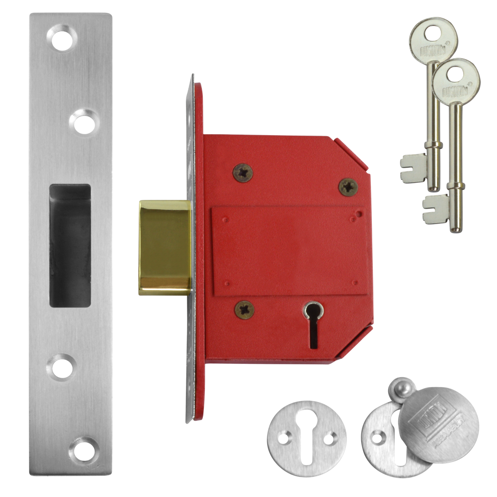 UNION J2100S StrongBOLT BS 5 Lever Deadlock