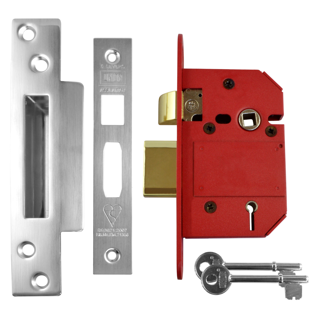 UNION J2200 StrongBOLT BS 5 Lever Sashlock
