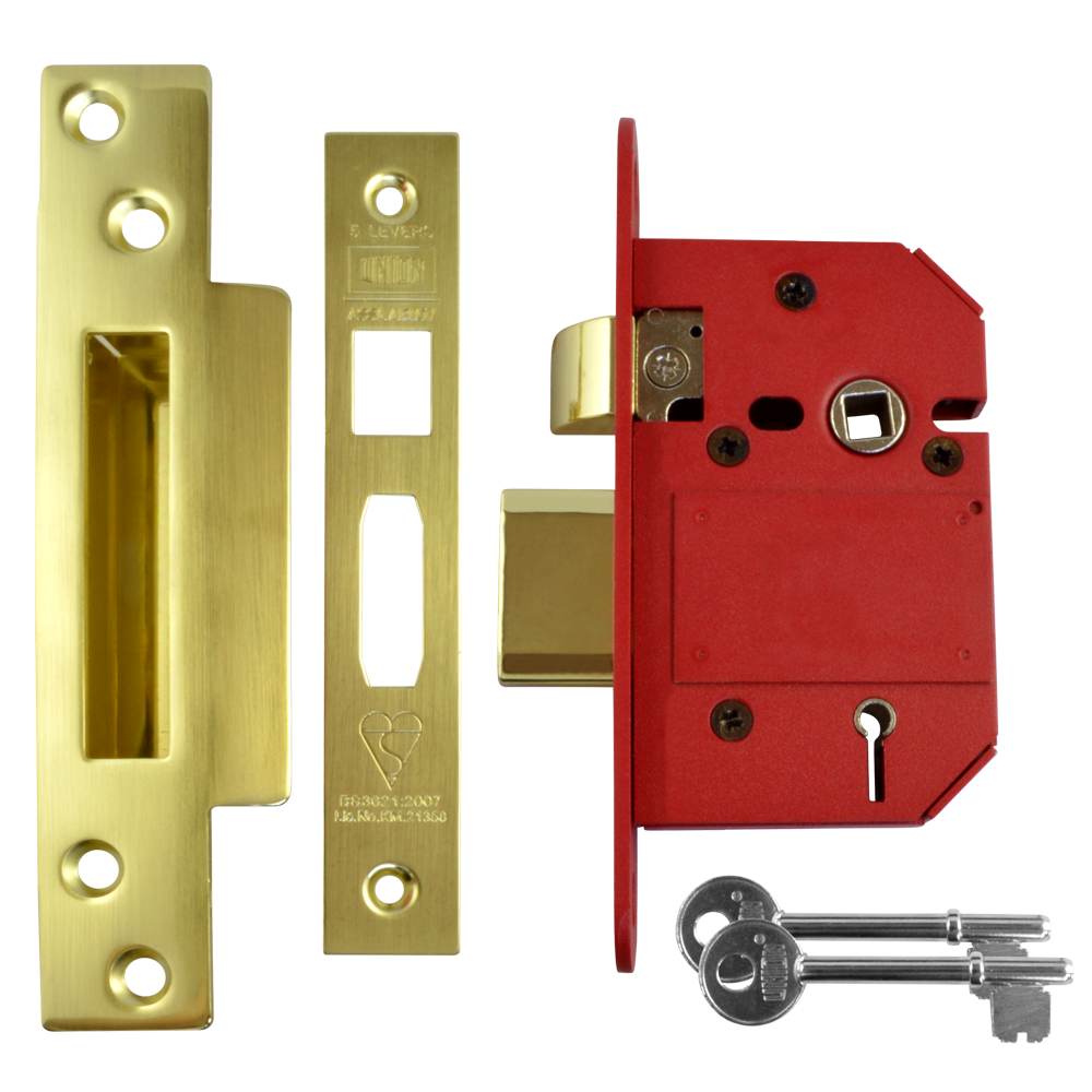 UNION J2200 StrongBOLT BS 5 Lever Sashlock