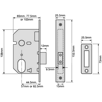UNION L2141 Oval Deadcase