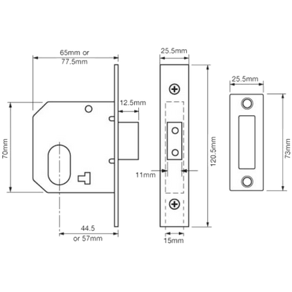 UNION L2161 Oval Deadcase