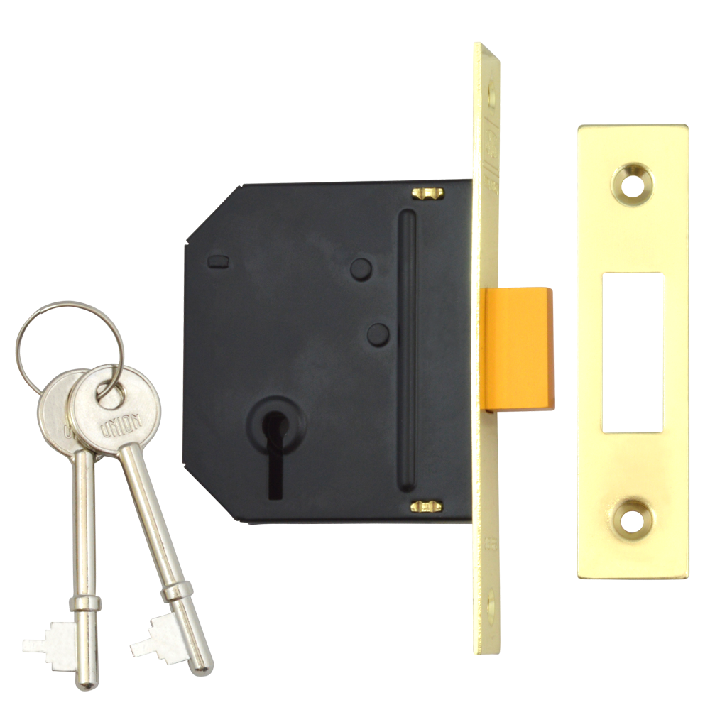 UNION J-ES-DL Essential 3 Lever Deadlock