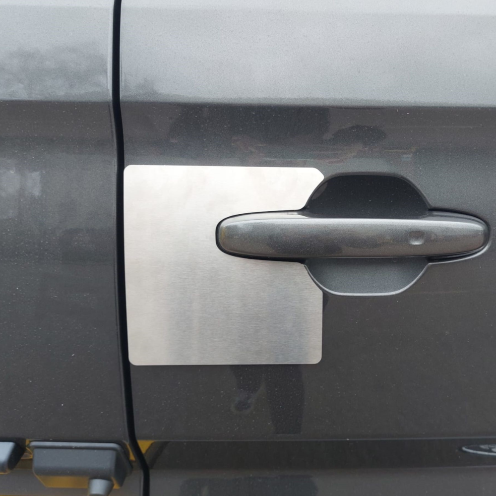 VAN GUARD VGP653 Ext Handle Shield For Twin Rear Door To Suit Ford Transit Custom (2023 On) & VW Transporter T7 (2025 On)