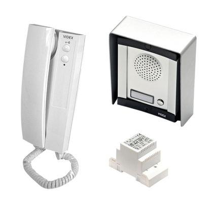 VIDEX 8K1 Audio 1 Way Intercom Kit With 3111 Handset