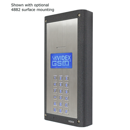 VIDEX 4812/4G Digital GSM Panel 500 Way LCD Display & A-F Buttons
