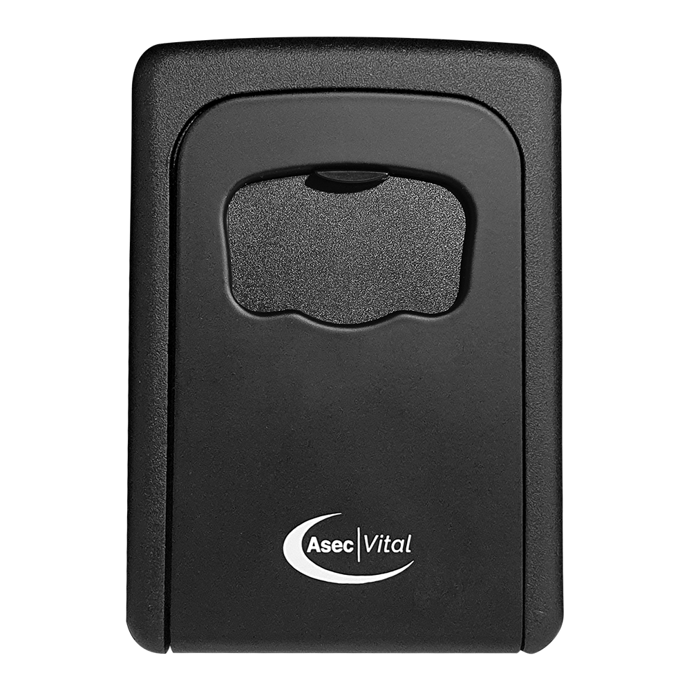 ASEC VITAL 4 Wheel Combination Key Safe Black
