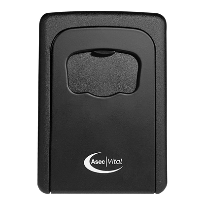 ASEC VITAL 4 Wheel Combination Key Safe Black