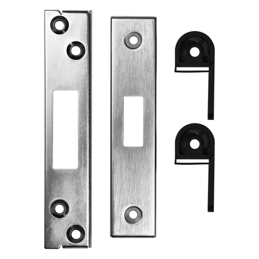 ASEC Vital BS 5 Lever Deadlock Rebate Kit Satin Stainless Steel