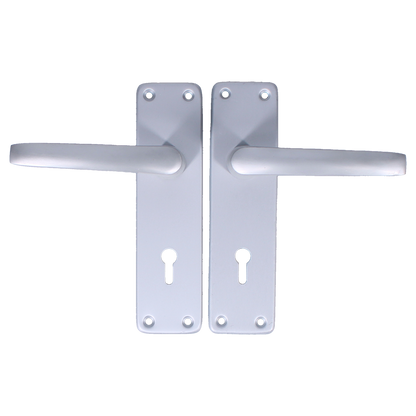 ASEC VITAL Aluminium Contract Lock Furniture Aluminium - Polished Anodised Aluminium