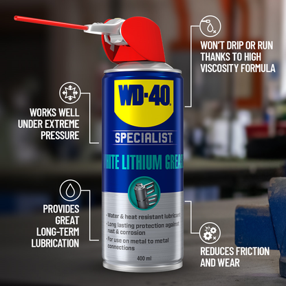 WD-40 High Performance White Lithium Grease