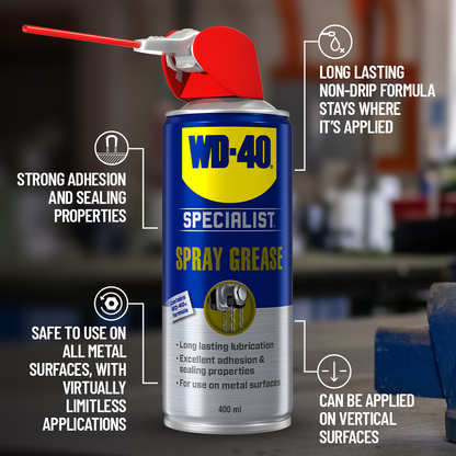 WD-40 400ML Specialist Long Lasting Spray Grease