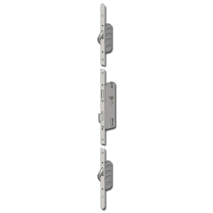 WINKHAUS Cobra Lever Operated Latch & Deadbolt Split Spindle 20mm Radius - 2 Hook