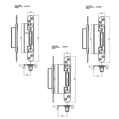 WINKHAUS AV2 Radius Hook Keep
