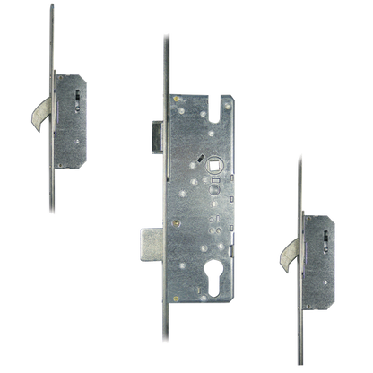WINKHAUS Cobra Lever Operated Latch & Deadbolt Split Spindle 20mm Flat - 2 Hook