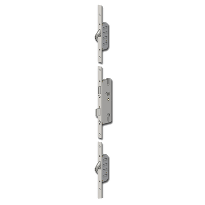 WINKHAUS Cobra Lever Operated Latch & Deadbolt Split Spindle 20mm Flat - 2 Hook
