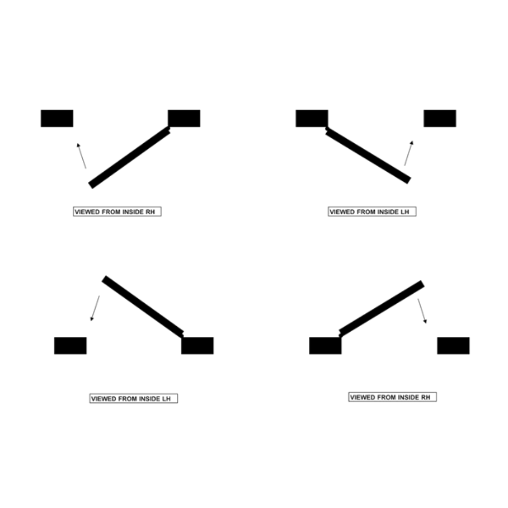 WINKHAUS STV Trulock 20mm Radius Faceplate Split Spindle 2 Hooks
