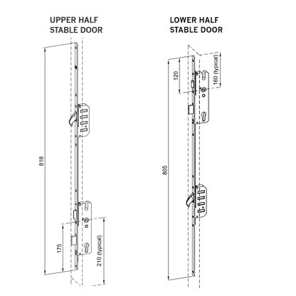 WINKHAUS Stable Door Lock