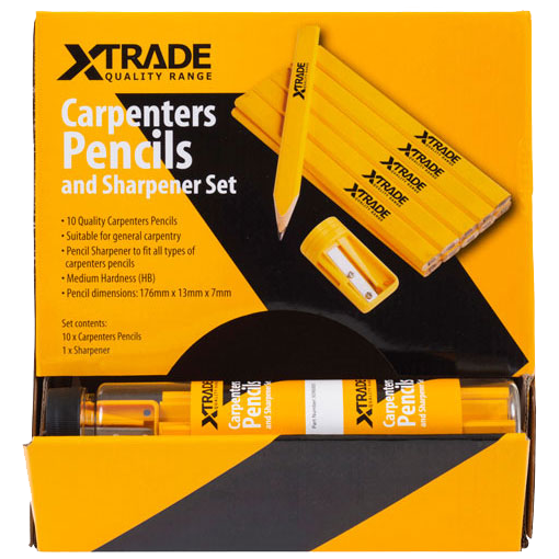XTRADE Carpenters Pencil Set