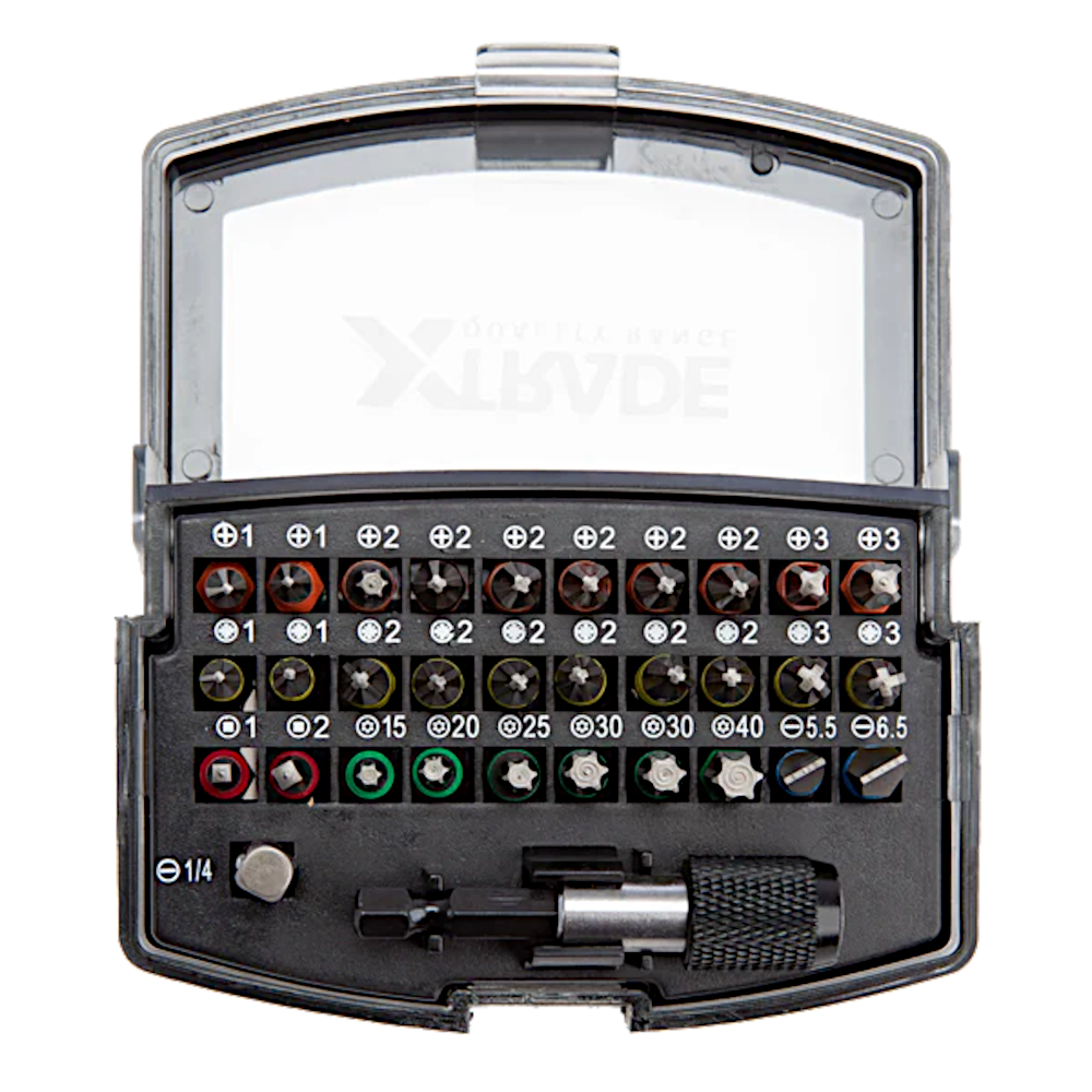 XTRADE 32 Piece Screwdriver Bit Set
