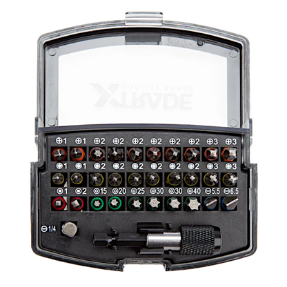 XTRADE 32 Piece Screwdriver Bit Set