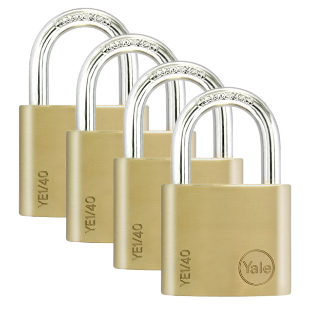 YALE Essential Standard Open Shackle Padlock