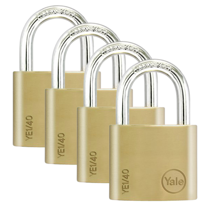 YALE Essential Standard Open Shackle Padlock