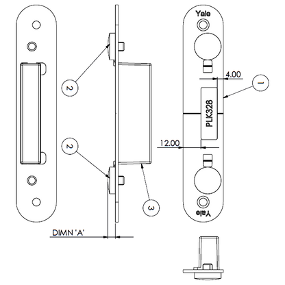 YALE AutoSecure Hook Keep