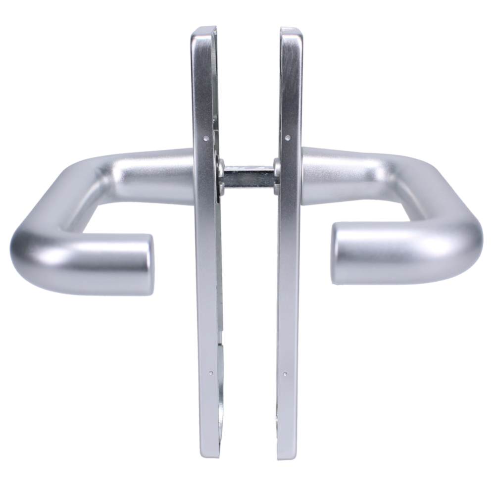 ZOO Return To Door Lever Handle On Euro Lock Backplate FD30/60