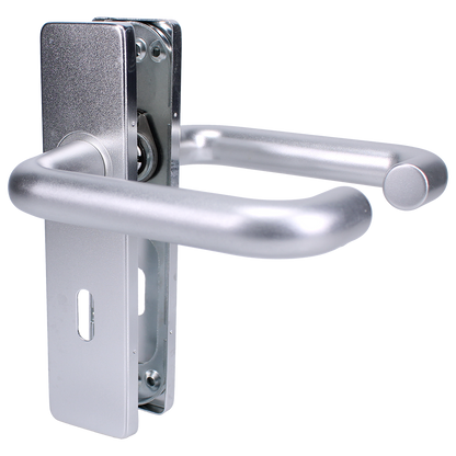 ZOO Return To Door Lever Handle On Lever Lock Backplate FD30/60