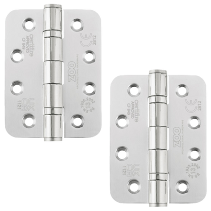 ZOO Ball Bearing Hinge ZHSS243 Grade 13 Certifire/CE/UKCA