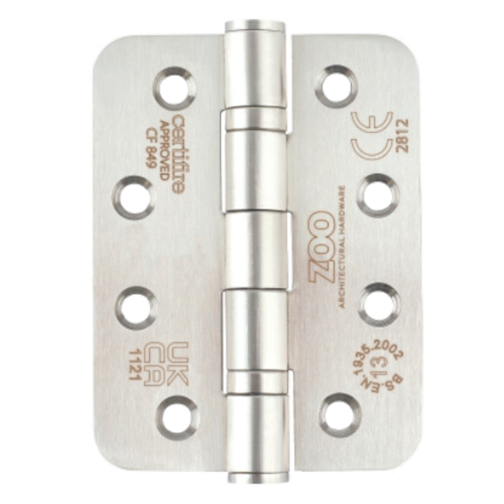 ZOO Ball Bearing Hinge ZHSS243 Grade 13 Certifire/CE/UKCA